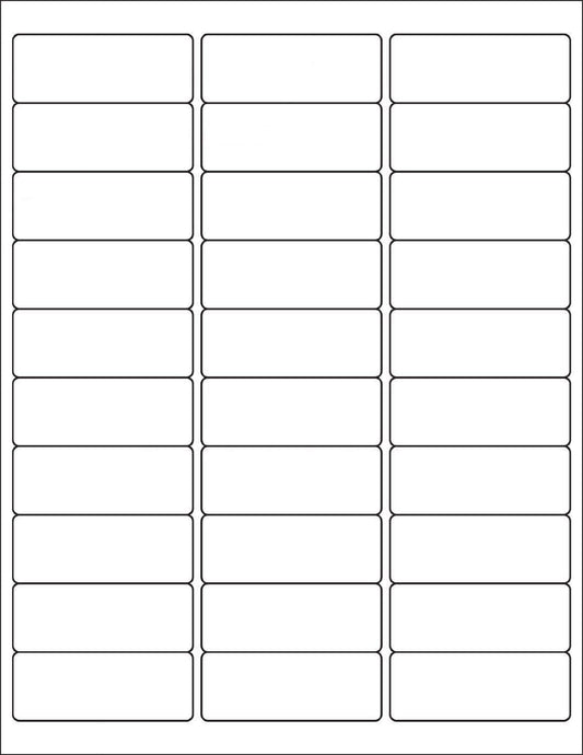 BESTEASY 30-up 1000 Sheets 1" X 2-5/8" Address Shipping Labels for Laser and Inkjet Printers, FBA Product Labels (30000 Labels)