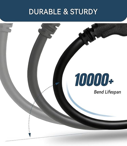 Micro B to USB C Cable, 3FT USB External Hard Drive Cable, High-Speed Data Transfer Cord for WD My Passport, Seagate, Toshiba, MacBook Pro/Air, iPad, iPhone 15/16, Samsung Galaxy S24, PC and More