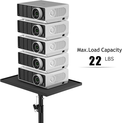 Projector Stand Tripod - Laptop Tripod Projector Stand Adjustable Height 22 to 47 Inch, Projector Tripod Stand, Tripod for Porjector, Projector Stand for Outdoor Movies
