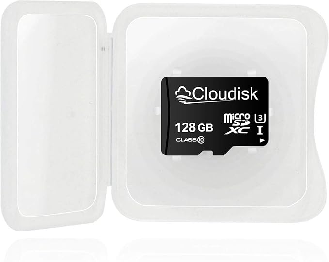 Pack of 2 Micro SD Card 128GB Flash Memory Card Micro SDXC with SD Adapter and Card Reader, C10, A2, U3, UHS-I (128 GB)