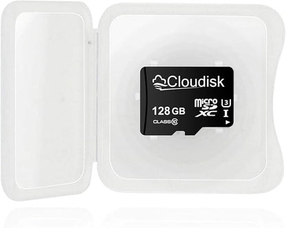 Pack of 2 Micro SD Card 128GB Flash Memory Card Micro SDXC with SD Adapter and Card Reader, C10, A2, U3, UHS-I (128 GB)