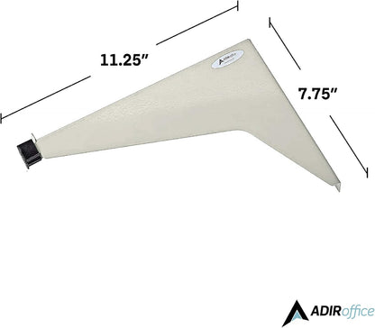 Adir Blueprint Wall Rack - Blueprint Plans Organizer and Construction Plan Holder - Poster Display and Map Rack for Office and Home (Without Blueprint Clamps)