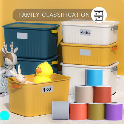 PARLAIM 3 X 5 inch Rectangle Inventory Labels Color Coding Stickers, 250PCS Permanent Sticker for Warehouse Moving Box Square Label (Gray)