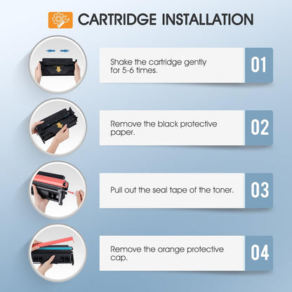 89A Black Toner Cartridge 2 Pack Compatible Replacement for HP 89A CF289A 89X CF289X (with Chip) for Enterprise M507 M507n M507dn M507x MFP M528dn M528f M528c M528z M528 Series Printer