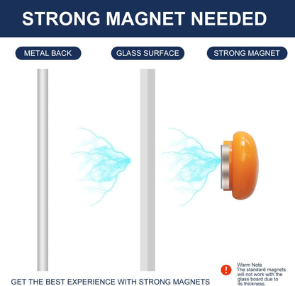TSJ OFFICE Glass Dry-Erase Board - 36 x 24 Inches Wall Mounted Magnetic Whiteboard, Large Frameless Glass White Board for Office, Home & School, Gray