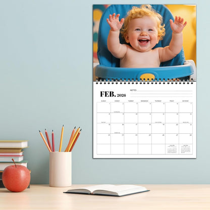 Custom Calendar 2026 for Home & Office - Print Your 13 Memories,Make Your Own Personalized Calendar Customized Christmas Gift &use your photo (Wall Calendar2, 10 packs)