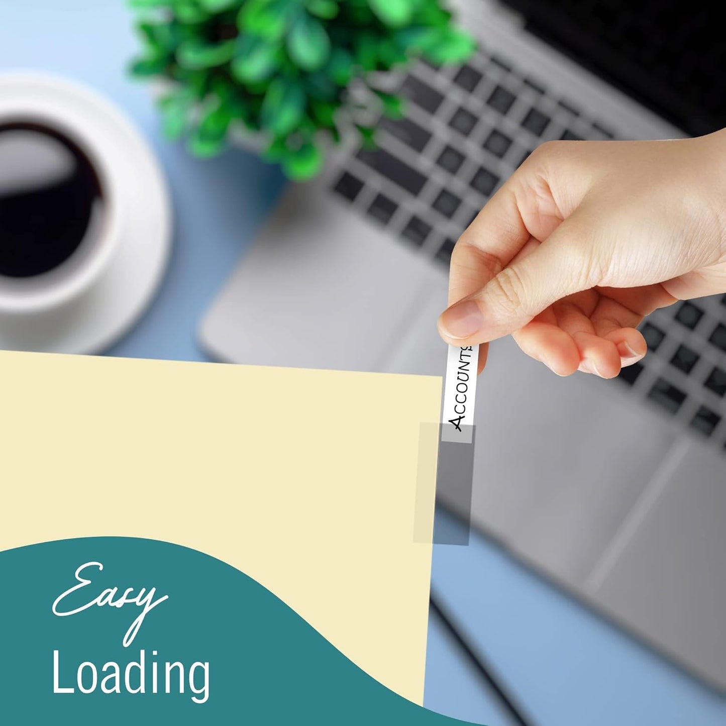 5-Tab Binder Dividers for 3 Ring Binder, Insertable Clear Big Tabs, Letter Size Paper Divider, 8.5 x 11 inch, 6 Sets (30 Dividers Total)