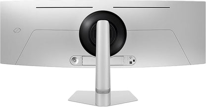 Samsung 49" Odyssey OLED G9 (G91SD) Dual QHD QD-OLED G-Sync Compatible Curved Gaming Monitor, 144Hz, 0.03ms, AMD FreeSync Premium Pro, Ergonomic Stand, 3 Year Warranty, LS49DG910SNXZA, 2024