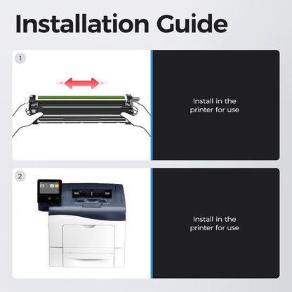 C400 C405 Drum Unit 108R01121 Imaging Drum（Black Cyan Magenta Yellow 4-Pack） Replacement for Xerox Versalink C400 C400D C400DN C405 C405N C405DN Phaser 6600 Workcenter 6605 6655 6655i Color Printer