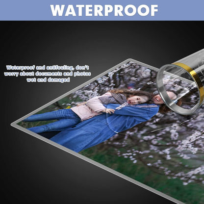 Laminating Sheets, PANDRI 300 Pack Thermal Laminating Pouches Holds 11 x 17 Inch, 3 Mil Plastic Laminator Paper 11.5 x 17.5 Inch, Clear Round Corner