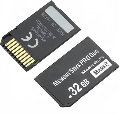Original MS 32GB Memory Stick Pro Duo (MARK2) for PSP Camera Memory Card