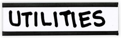 SmartSign Pack of 25 Magnetic 'C' Channel Label Holders | 0.5" x 2"