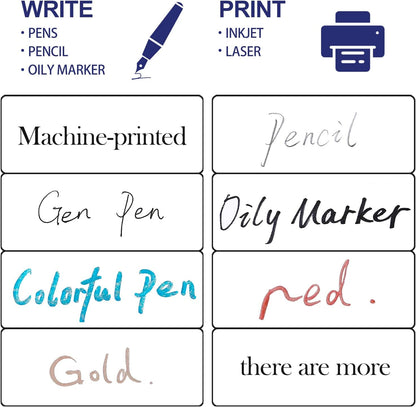 1" x 2-5/8" Address Labels 3000 Labels Sticker Paper for Laser/Ink Jet Printer mailing Labels 8.5"×11" White 30 per Sheet