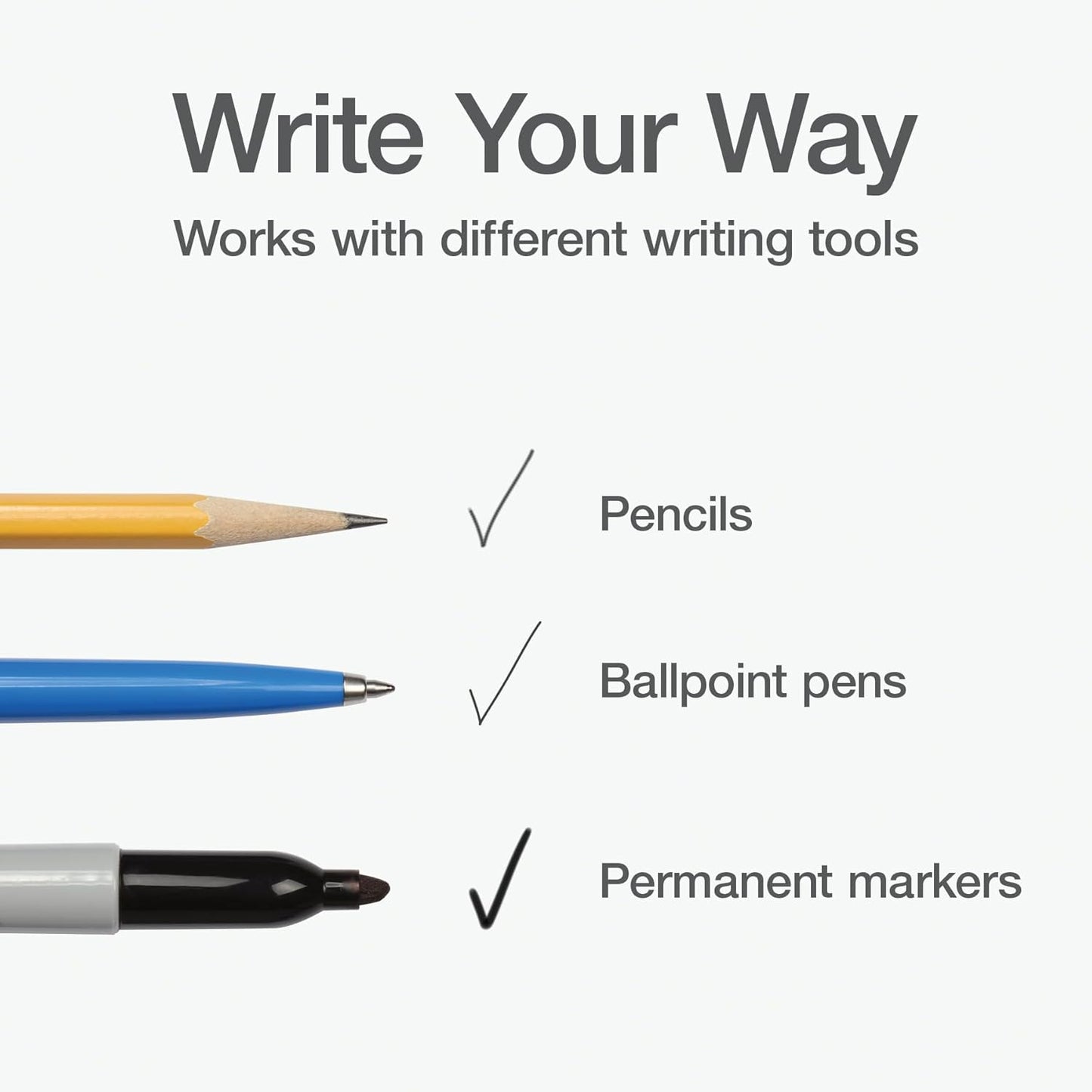 Redi-Tag Write-On Tabs, Permanent Adhesive Index Tabs, Assorted Primary Colors: Yellow, Orange, Red, Blue and Green, 1" x 7/16", 130 Pack (1009302)