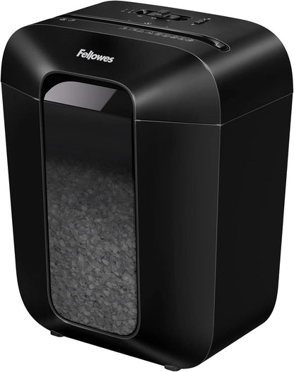 Fellowes LX41-DB 8-Sheet Micro-Cut Paper Shredder for Home Office