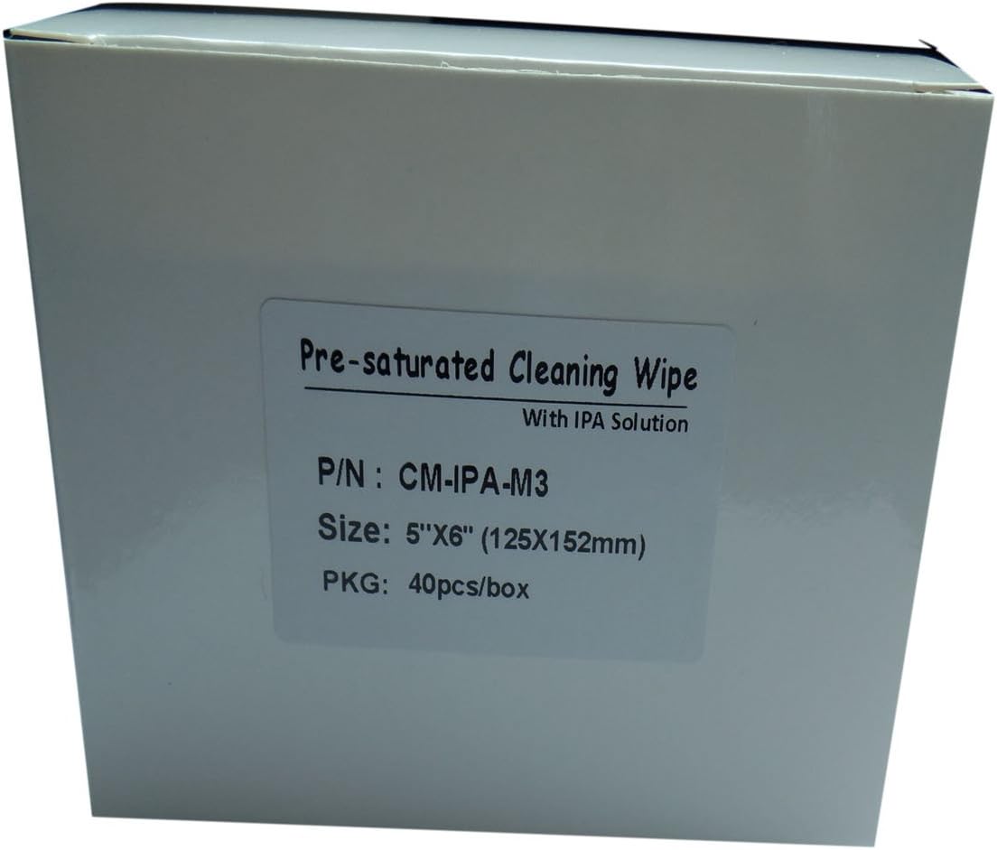 Pre-saturated Cleaning Wipes with IPA solution for Printer Printerhead cleaning,surface cleaning