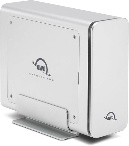 OWC Express 4M2 Four-Slot USB4 (40Gb/s) External Storage Enclosure for NVMe M.2 2230 / 2242 / 2280 SSDs (Enclosure Only)