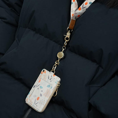 bolimoss 3 Pack Retractable Badge Reel Metal ID Badge Holder with Belt Clip Key Ring for Name Card Keychain for Nurse,Volunteer,Teacher,Student (Gold)