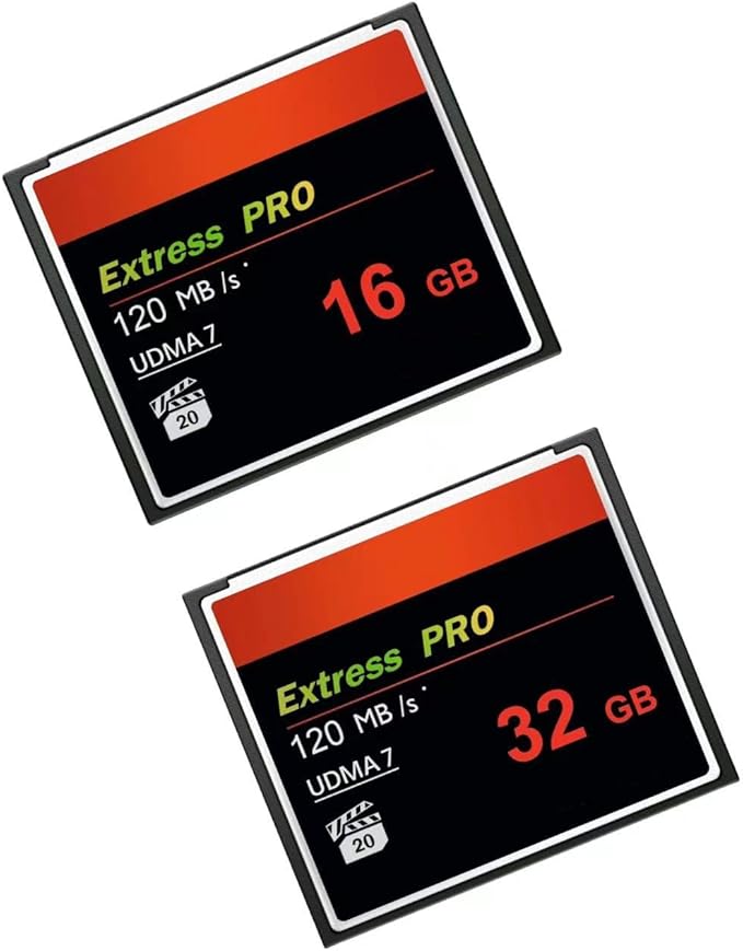 Camera CF Memory Card 16GB UDMA Speed Up to 120MB/s