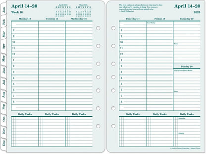 FranklinCovey - Original Weekly Ring-Bound Planner (Jan 2026 - Dec 2026, Pocket)