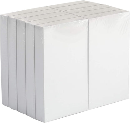Amazon Basics Blank Index Cards, 1000 Count, 10 Pack of 100, White, 3" x 5"