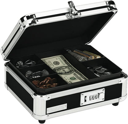 Vaultz® Cash Box, Black