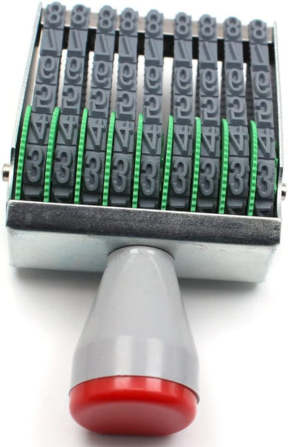 9 Digits Number Stamps Rolling Wheel Stamp Date Stamp Custom Rubber Stamp, Multi- Functional Creative Symbol Office Business Stamps Personalized Custom Office Stamps