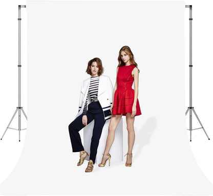 White Backdrop for Photoshoot White Background for Photography Photo Backdrop Curtain for Party 5x7 FT