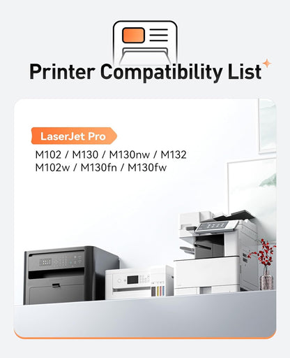 19A CF219A Drum Unit (Not Toner) Black 2-Pack High Yield Replacement for HP 19A CF219A Imaging Drum Compatible with HP Laserjet Pro MFP M130fn M130fw M130nw M130a M102w M102a M130 M102 Series Printer