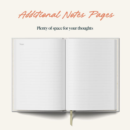Yop & Tom Undated Daily Planner (A5) - Productivity Planner - Weekly and Daily Organizer with Time Slots - Cherries