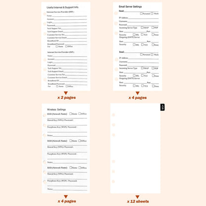 BTSFTOGET Small Password Book with Alphabetical tabs. 316 Pages Lockable Password Keeper Journal Notebook for Computer & Website Logins, RED Leatherette Hardcover, 7.5in x 5.5in