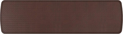 GelPro Elite Premier Gel & Foam Cushioned Anti-Fatigue Kitchen Floor Comfort Mat, Padded Stain-Resistant, Waterproof, Non-Slip Comfort Padded Desk/Office Mat, 20" x 72", Basketweave Truffle