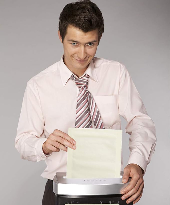 Paper Shredder Lubricant Sheets, Paper Shredder Sharpening & Lubricating Sheets-100pack