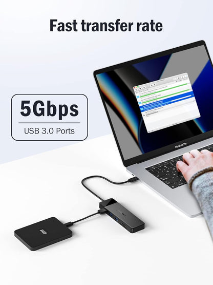 Lemorele USB C Docking Station Dual Monitor 10- in-1 Triple Display Laptop Hub Multiport Adapter w/2 HDMI 4K+VGA+3 USB3.0/2.0+TF/SD 2.0+Audio+100W PD, USB C Dongle for Mac/Dell/HP/Lenovo/Surface