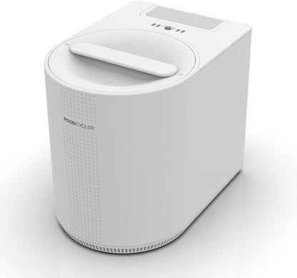 Eco 3 Compact Kitchen Food Recycler | Indoor Composter Bin Alternative | Electric Countertop Food Waste Disposer with Odorless 3.5L Indoor Food Waste Bin for Easy Waste Management | White