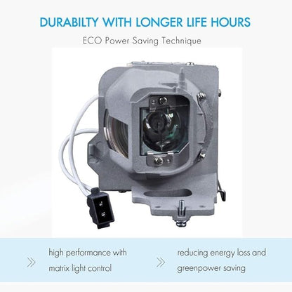 FP240G BL-FP240G Replacement Projector Lamp with Housing for Optoma HD143X HD144X HD270E HD27BE HD27E WU334 WU335 WU336 WU337 DH350 EH334 EH335 EH336 EH337 Projectors (Brown)
