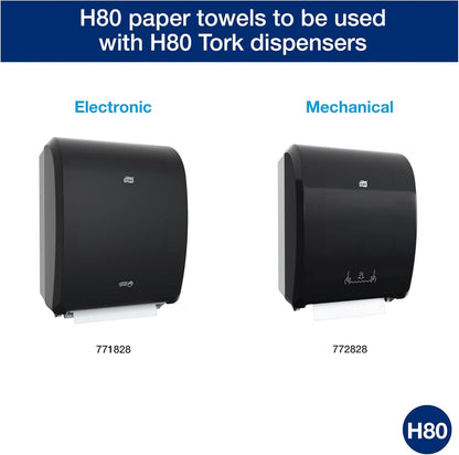 Tork Roll Hand Towel White H80, Premium, 6 rolls, 8030630