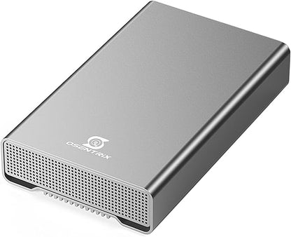 GX100 16TB USB 3.2 (10Gbps) External Hard Drive with USB Hub for Windows or MacOS Desktop PC/Laptop - 2 Year Warranty