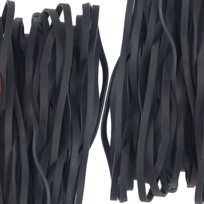 Rubber Bands Garbage Can Bands Elastic Large Size #117B 120 Pcs Trash Can Rubber Bands Elastics Bands 7 inch Assorted Color For Office Supplies Home