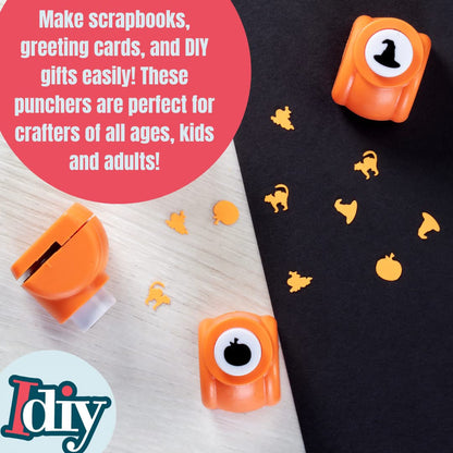 Every Occasion Year Round Scrapbook Paper Holiday Punchers-40 Unique Designs for Valentines, Easter, St. Patrick's Day, Christmas, & More- DIY Confetti for Holiday Cards, Invitation, Decoration Making