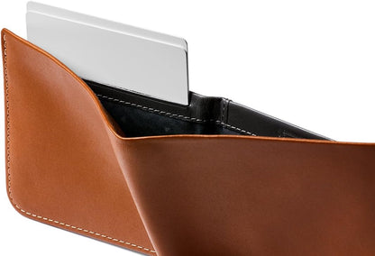 Bellroy Hide & Seek Wallet (Slim Leather Bifold Design, RFID Protected, Holds 5-12 Cards, Coin Pouch, Flat Note Section, Hidden Pocket)