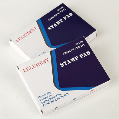 Ink Pads for Stamps | Blue Ink Stamp Pad | Rubber Stamps Ink Pad - Premium Quality Felt Pad for Stamps | Stamp Pads | Medium Size