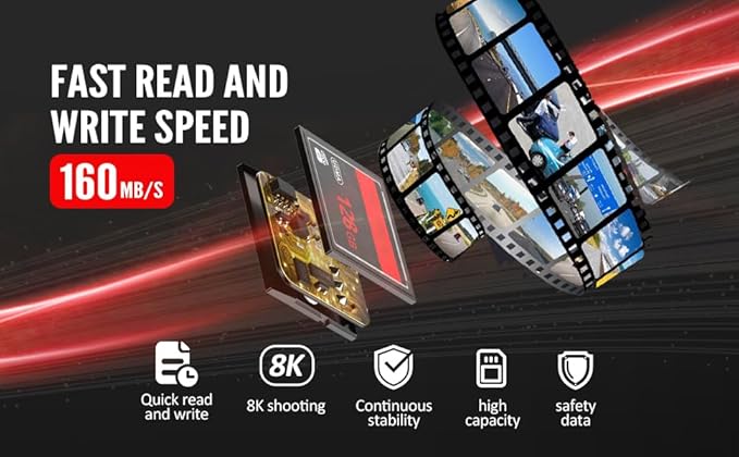 BR & TD Memory Card CF Card 2gb 133x
