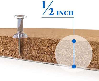 Corksidol Cork Tiles 12"x12" - 1/2" Thick -Bulletin Board-Cork Board- Ultra Strong Self Adhesive Backing for Floor/Wall/DIY-10 Pack