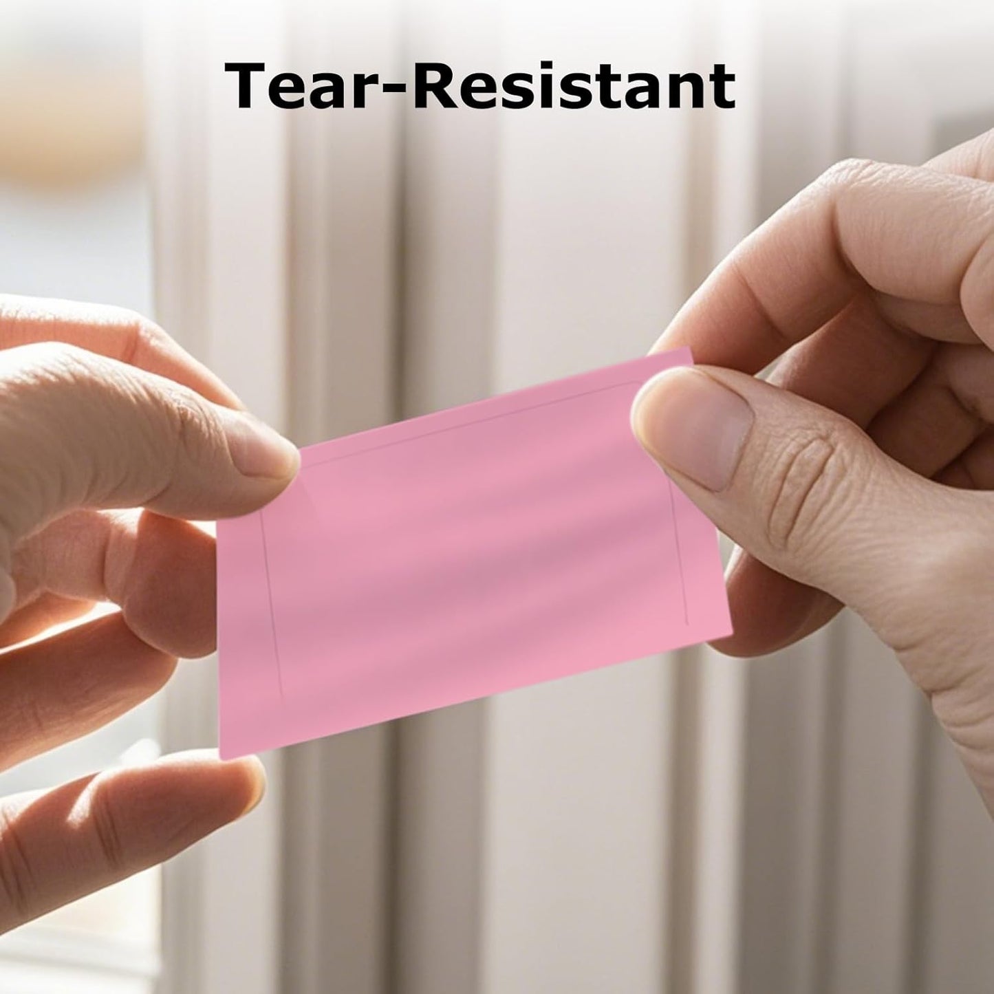 Color Coding Stickers Rectangle 3×2 Inch Vinyl Pink Sticker Removable Waterproof Writable File Folder Moving Labels for Boxes Home Office Marking 40 PCS