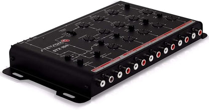 Stetsom STX 104 PRO - Crossover, 5 Way Channels, Digital Electronic Car Audio, Output Signal Processor, Car Audio Crossover High Precision, Audio Crossover, Crossover Adjustment, Audio Equalization