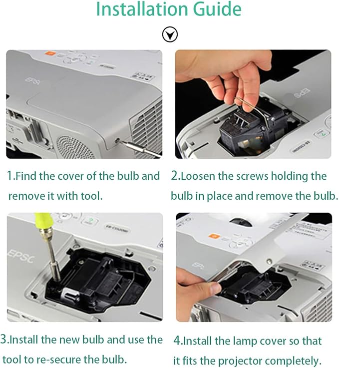 Original Genuine Replacement Projector Lamp Bulb with Housing for Optoma BL-FP280B SP.88E01GC01 Projector(OEM Bulb Inside)