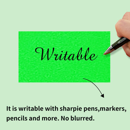 STARLIBOO Colored Labels Stickers 3 x 2 Inch, Rectangle Moving Labels Stickers, 750Pcs Garage Sale Price Sticker, Adhesive Moving Label for Boxes(3 Rolls, Yellow/Fluorescent Green/Orange)