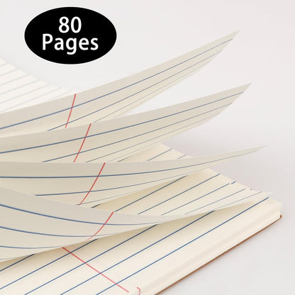 Steno Pads – 6x9 Inches 80 Sheets Steno Notebooks for Writing Notes in School, University, College & Office (2PCS Light Blue)