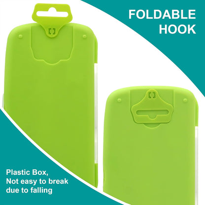 Geometry Compass Kit Starter Maths Set with 2 Drafting Compasses Protractor Set Squares Ruler and More for Students Maths Study, Green